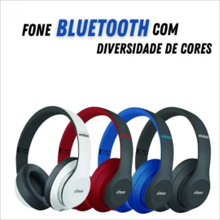 Fone De Ouvido Sem Fio Headphone Bluetooth Celular - Image 4
