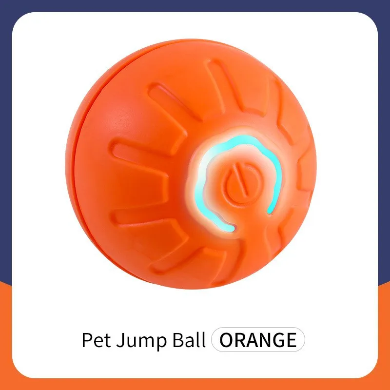 Bola de brinquedo inteligente para cachorro, brinquedo interativo eletrônico para animais de estimação, bola móvel, usb, movimento automático, saltando para filhote de cachorro, presente de aniversário, produtos para gatos - Image 8