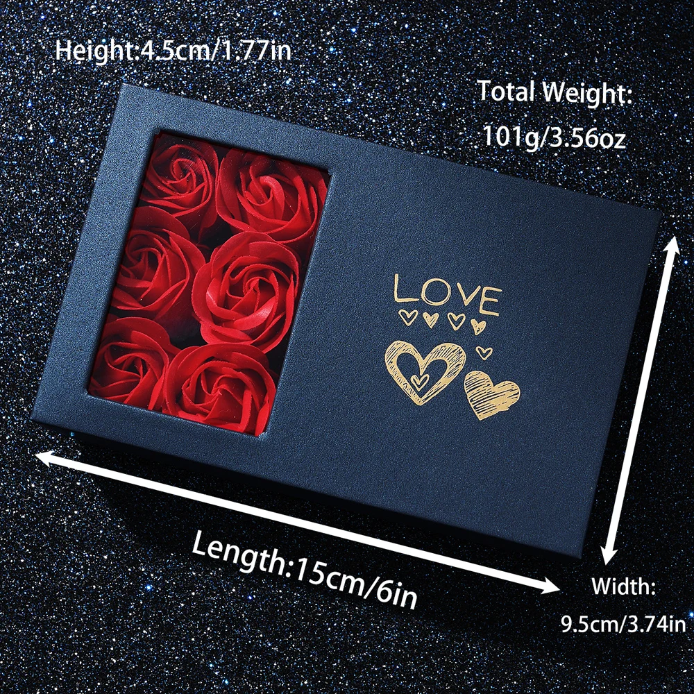 Relógio de pulso strass feminino Conjunto, colar, brincos, anel, pulseira, luxo, presente do dia dos namorados, moda, 6 peças - Image 4